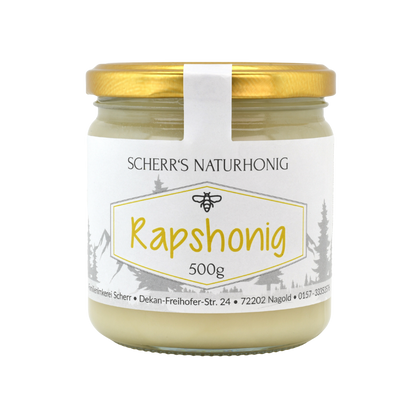 Deutscher Rapshonig 500g cremig