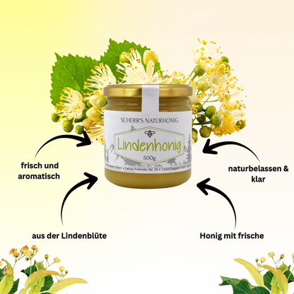 Deutscher Lindenhonig 500g