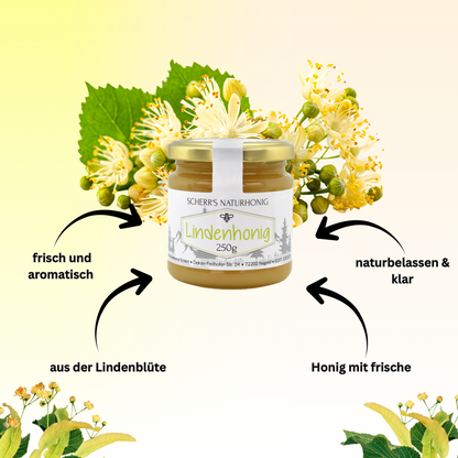 Deutscher Lindenhonig 250g